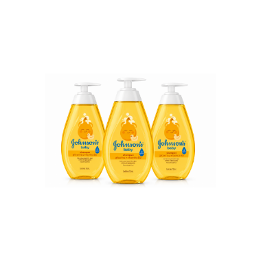 Champú Johnson's Baby Gold Pack Ahorro 3 x 750 ml | Cabello Suave, Brillante y Fácil de Peinar para Toda la Familia