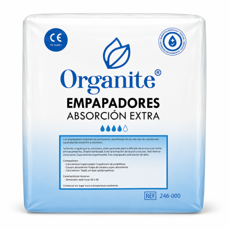 Organite Empapadores 5 Capas 60x90 cm 30 Unidades | Máxima Absorción, Protección y Antifugas