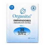 Organite Extra Empapadores 5 Capas 60x90  Máxima Absorción, Protección y Antifugas