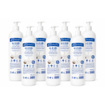 Clinibaño Gel de Baño y Cabello con Dosificador Pack Ahorro 6x1000 ml | pH Neutro para Pieles Sensibles
