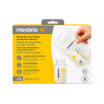 Bolsas de Conservación para Leche Materna Medela 25 Unidades | Antifugas, Preesterilizadas y 210 ml