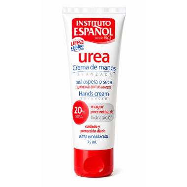 Crema de Manos con Urea 20% 75 ml Instituto Español | Ultra Hidratación para Piel Seca y Áspera