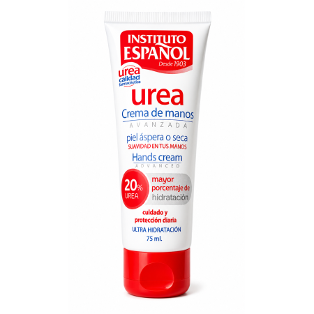 Crema de Manos con Urea 20% 75 ml Instituto Español | Ultra Hidratación para Piel Seca y Áspera