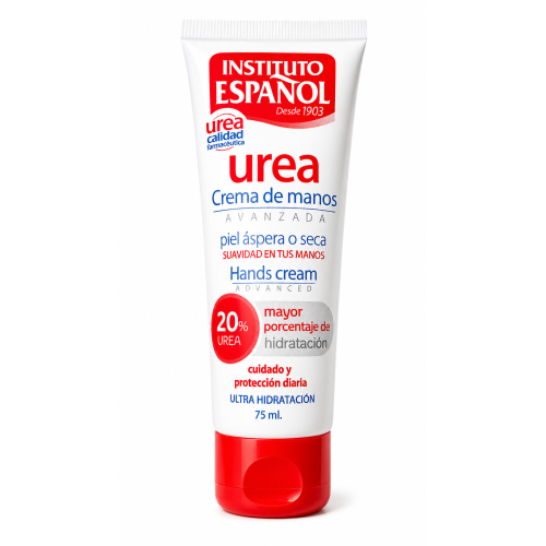 Crema de Manos con Urea 20% 75 ml Instituto Español | Ultra Hidratación para Piel Seca y Áspera
