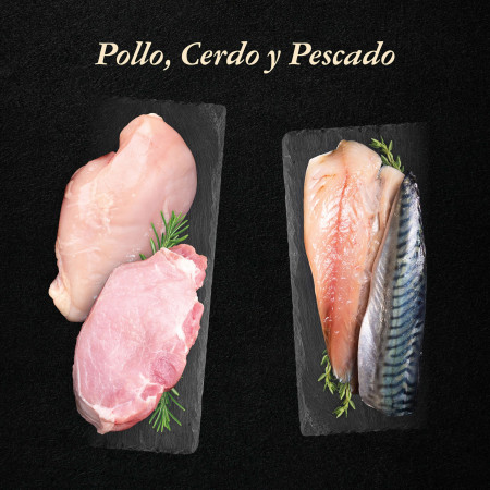 NutraDog WILD Alimento semihúmedo para perros adultos salmón y pavo. Pack 2 x2 kg con Garantia Oficial
