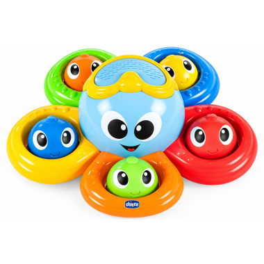 Juguete de Baño Billy el Pulpo (6-36 meses) Chicco – Diversión asegurada en la hora del baño