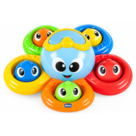 Juguete de Baño Billy el Pulpo (6-36 meses) Chicco – Diversión asegurada en la hora del baño