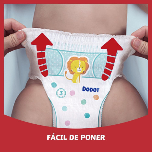 Dodot Activity Pants Talla 5 (12-17 kg) (2 x 38 )76 Pañales Braguita, Ajuste Suave y Protección Antifugas