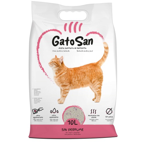 Pack Descubrimiento Arena para Gatos – TofuSan Café 7 L + GatoSan Sin fragancia 10 L + Juguete de Regalo