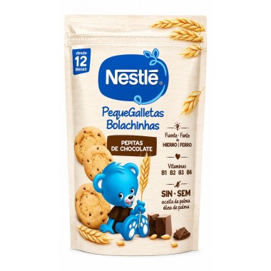 Nestlé PequeGalletas con Pepitas de Chocolate 150 g – Desde 12 Meses