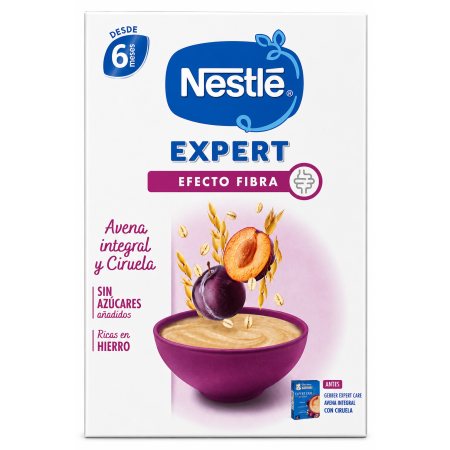 Nestlé Expert Care Avena Integral con Ciruela – Desde 6 Meses
