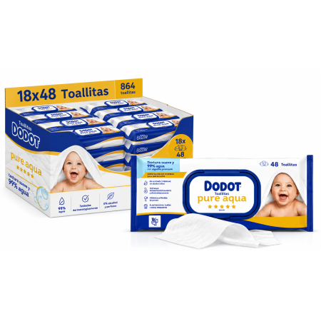 Pack Cuidado Completo Bebé – Dodot Pure Aqua + Mustela Piel Seca