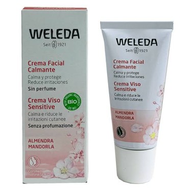 Crema Facial Calmante de Almendra 30 ml Weleda – Hidratación y Alivio para Piel Sensible
