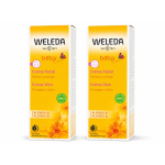 Weleda Baby Crema Facial de Caléndula – Pack 2 Unidades | Hidrata y protege la delicada piel del bebé