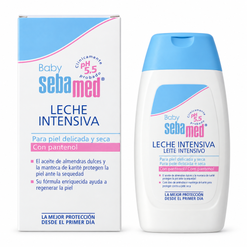Baby Sebamed Leche Intensiva con Pantenol 200 ml