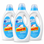 Pack Ahorro de 3 geles detergentes Norit Bebé de 1.125 ml – Hasta 96 lavados