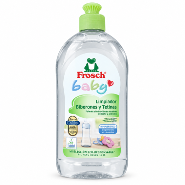 Información, composición y dosificación del limpiador Frosch Baby de 500 ml