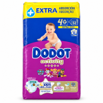 Dodot Activity Extra Absorción Talla 4+ – 52 pañales para bebés de 10 a 15 kg