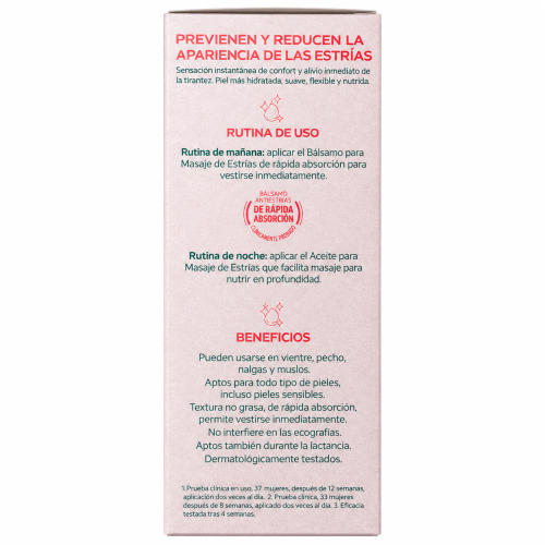 Set Weleda Rutina para las Estrías – Bálsamo 150 ml + Aceite de Masaje 100 ml