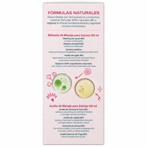 Set Weleda Rutina para las Estrías – Bálsamo 150 ml + Aceite de Masaje 100 ml