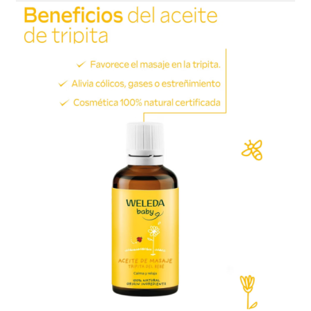 Aceite para la Tripita del Bebé 50 ml Weleda – Alivio Natural para Cólicos y Gases