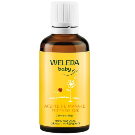 Aceite para la Tripita del Bebé 50 ml Weleda – Alivio Natural para Cólicos y Gases
