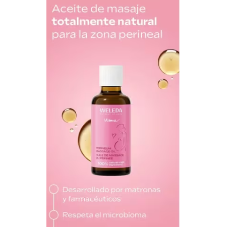 Aceite de Masaje Perineal 50 ml Weleda – Preparación Natural para el Parto