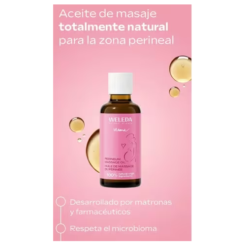 Aceite de Masaje Perineal 50 ml Weleda – Preparación Natural para el Parto