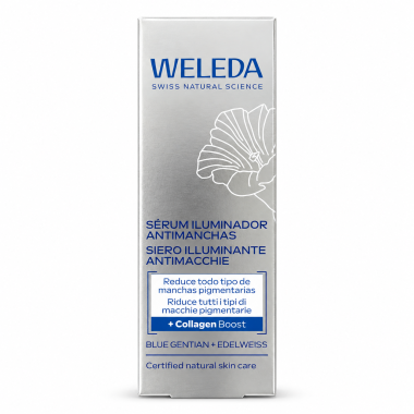 Novedad Weleda Sérum Redensificante Iluminador Antimanchas con Colágeno, Centella Asiática y Hordatina – 30 ml