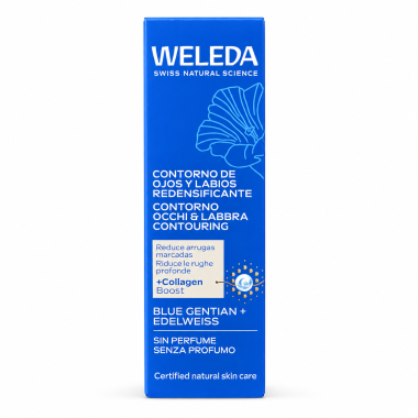 Novedad Weleda Contorno de Ojos y Labios Redensificante con Colágeno y Centella Asiática – Reduce Bolsas, Ojeras y Arrugas – 10