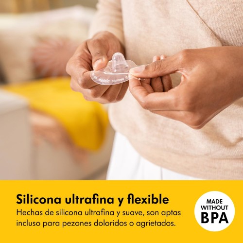 Pezoneras Medela Contact 2 Uds | Tallas S, M y L Lactancia