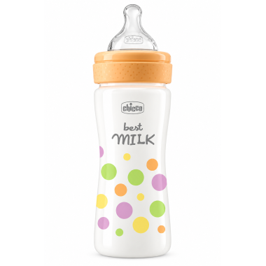 Biberón Chicco Perfect Easy 250 ml con tetina Physio de silicona y flujo medio