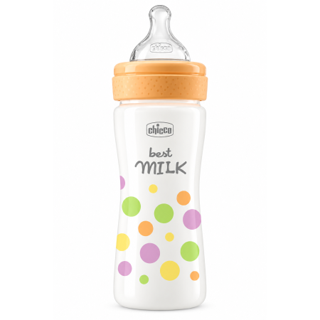 Biberón Chicco Perfect Easy 250 ml con tetina Physio de silicona y flujo medio