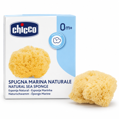 Esponja Marina Natural Chicco mediana para bebé desde el nacimiento