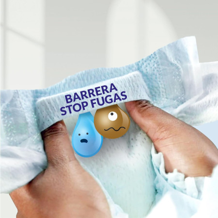 Pañales Dodot Sensitive Talla 2 (4-8 kg) 116 Unidades – Nuevo Cintura Flex & Protect con barrera STOP