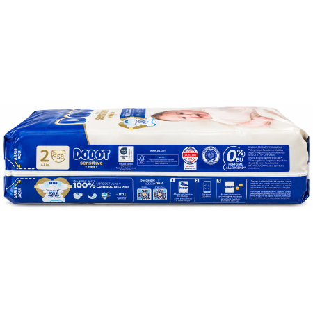 Pack Bebé Súper Ahorro: 116 Pañales Dodot Sensitive Talla 1 + 174 Talla 2 + 840 Toallitas + Weleda, Cambiador y Ganchos