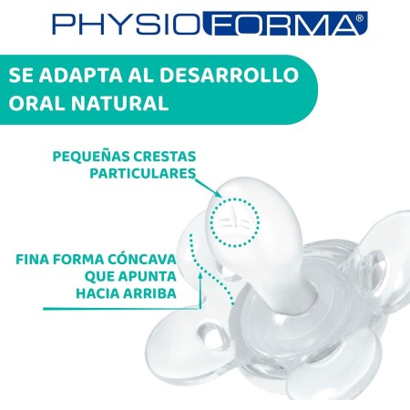 Chicco PhysioForma Comfort Chupetes de Silicona 6-16 Meses – Pack 2 Unidades