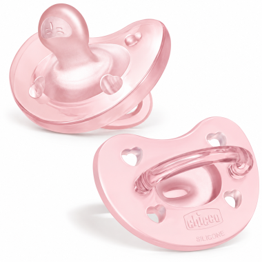 Chicco PhysioForma Soft Chupetes de Silicona 2-6 Meses – Pack 2 Unidades