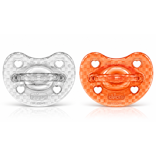 Chicco PhysioForma Luxe Chupetes de Silicona 16-36 Meses – Pack 2 Unidades