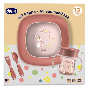 Set Alimentación 12M+ Chicco | Más Pañales