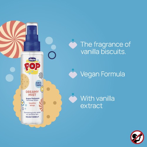 Agua Perfumada Vainilla Chicco 150 ml | Más Pañales