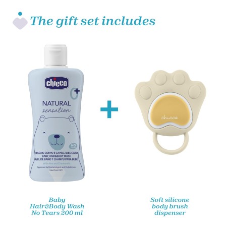 Set Regalo Mi Primer Baño Chicco Natural Sensation 0+