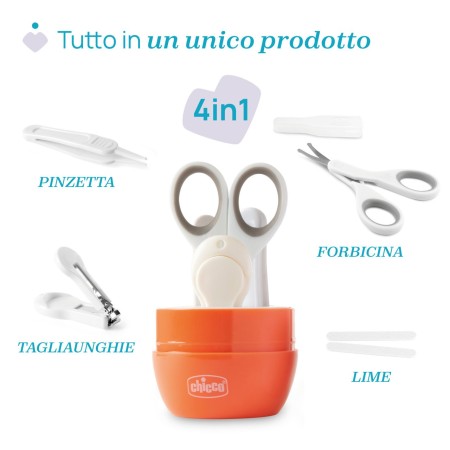 Kit Manicura Bebé Chicco: Set de Uñas | Más Pañales