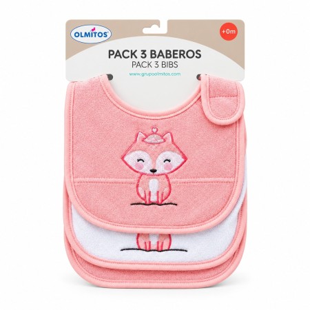 Pack Regalo Bebé Rosa –  sonajero Libro Chicco, 3 Baberos, Mordedor, 2 Chupetes y Agua Perfumada