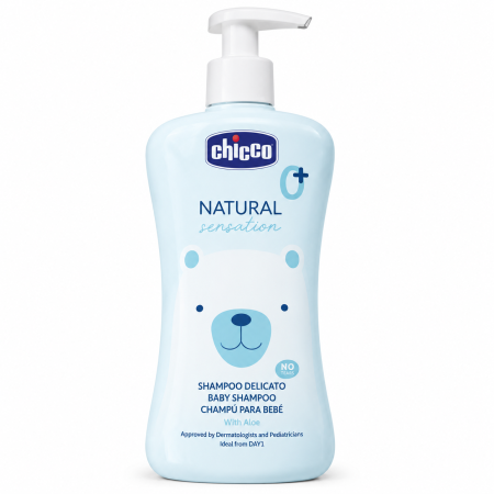 Champú sin lágrimas Natural Sensation 500 ml Chicco – Limpieza suave y cuidado delicado desde el primer día