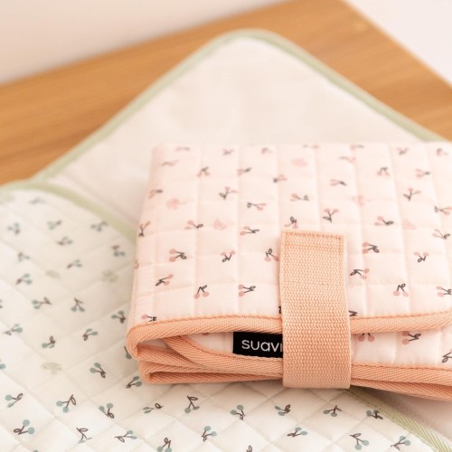 Cambiador Suavinex Baby Care Birdies Rosa | Más Pañales
