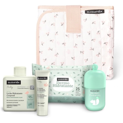 Cambiador Suavinex Baby Care Birdies Rosa | Más Pañales