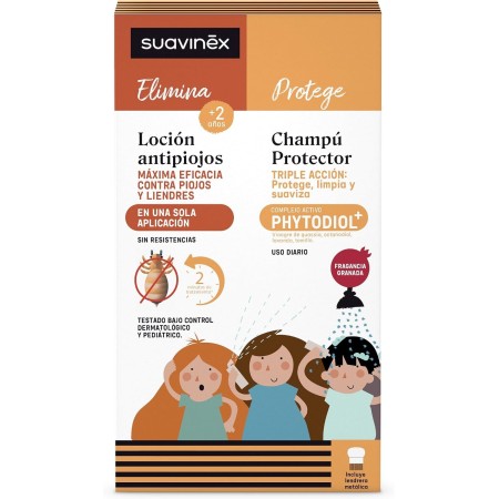 Set Antipiojos Suavinex Loción + Champú | Más Pañales