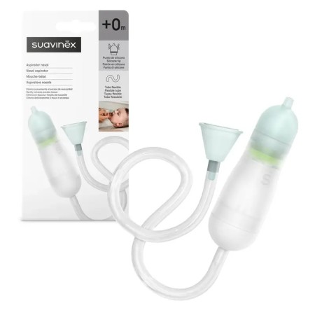 Aspirador Nasal Anatómico Suavinex +0m | Más Pañales