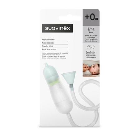 Aspirador Nasal Anatómico Suavinex +0m | Más Pañales
